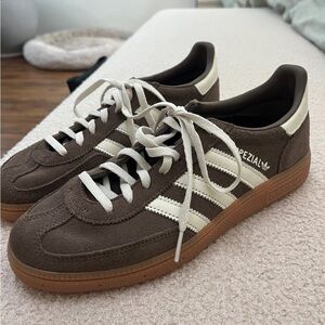 Adidas Spezial Brown and Cream Womens Shoes